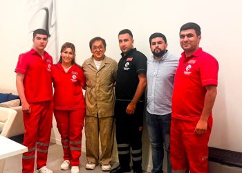Ceki Çanın Bakıdakı film çəkilişlərinin tibbi tərəfdaşı Mərcan Hospital olub
