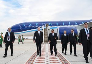 Prezident İlham Əliyev Türkmənistana işgüzar səfərə gedib