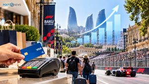 Visa-dan statistik məlumat: yarışın keçirildiyi həftəsonu ərzində Azərbaycana gələn əcnəbi turist xərcləri 72% artıb